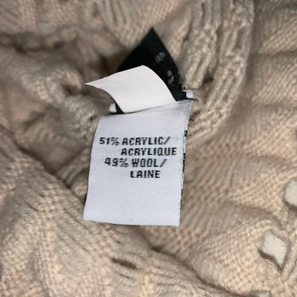 DIANE VON FURSTENBERG HOLE SWEATER SIZE M L - Picture 12 of 12